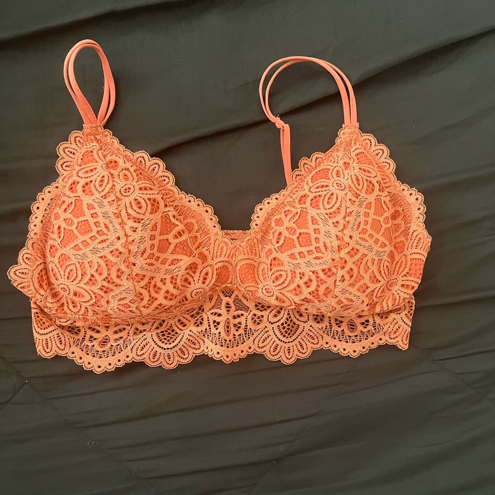 Orange Bralette,Brand-Colsie, size XL